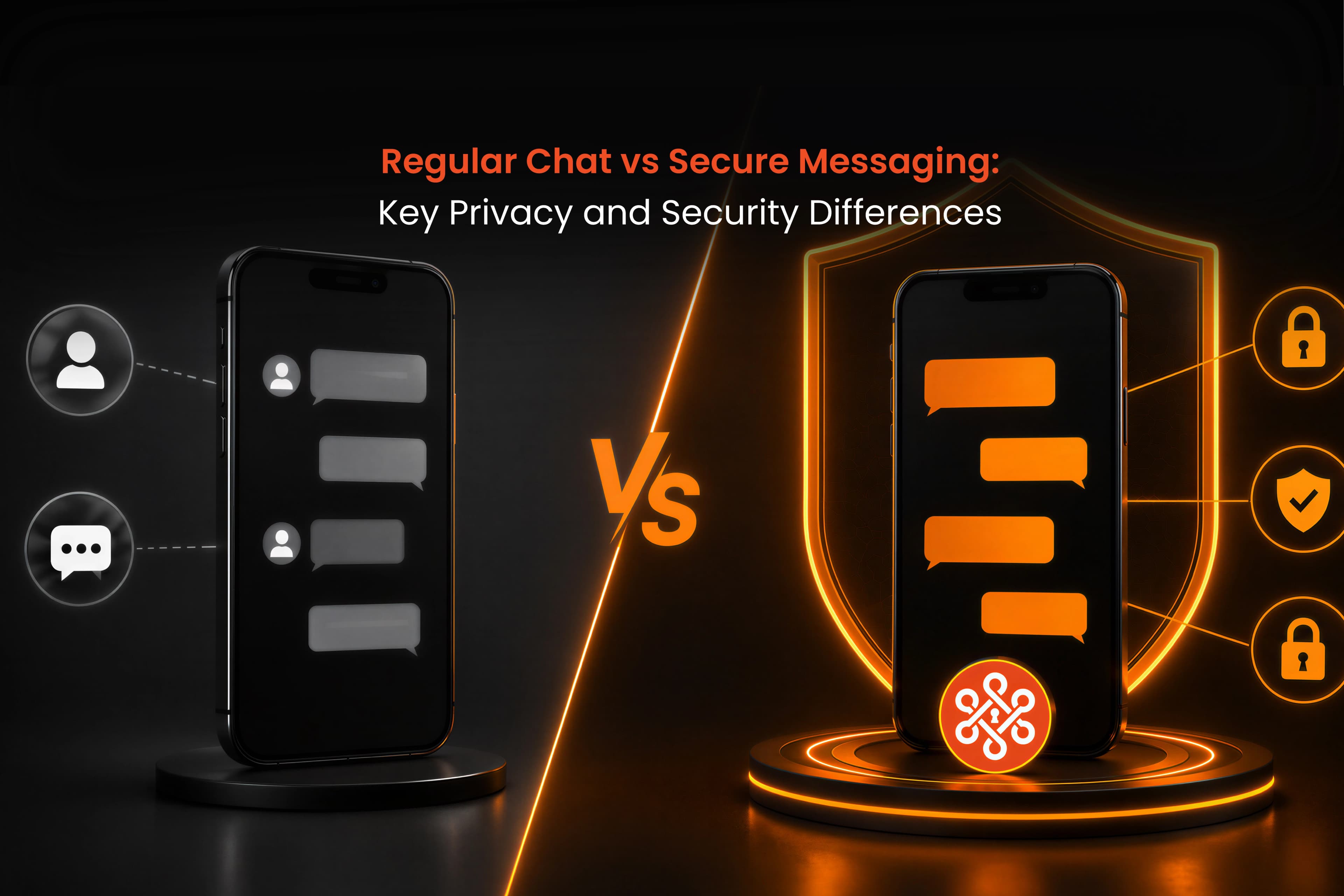 Regular Chat vs Secure Messaging: Key Privacy and Security Differences