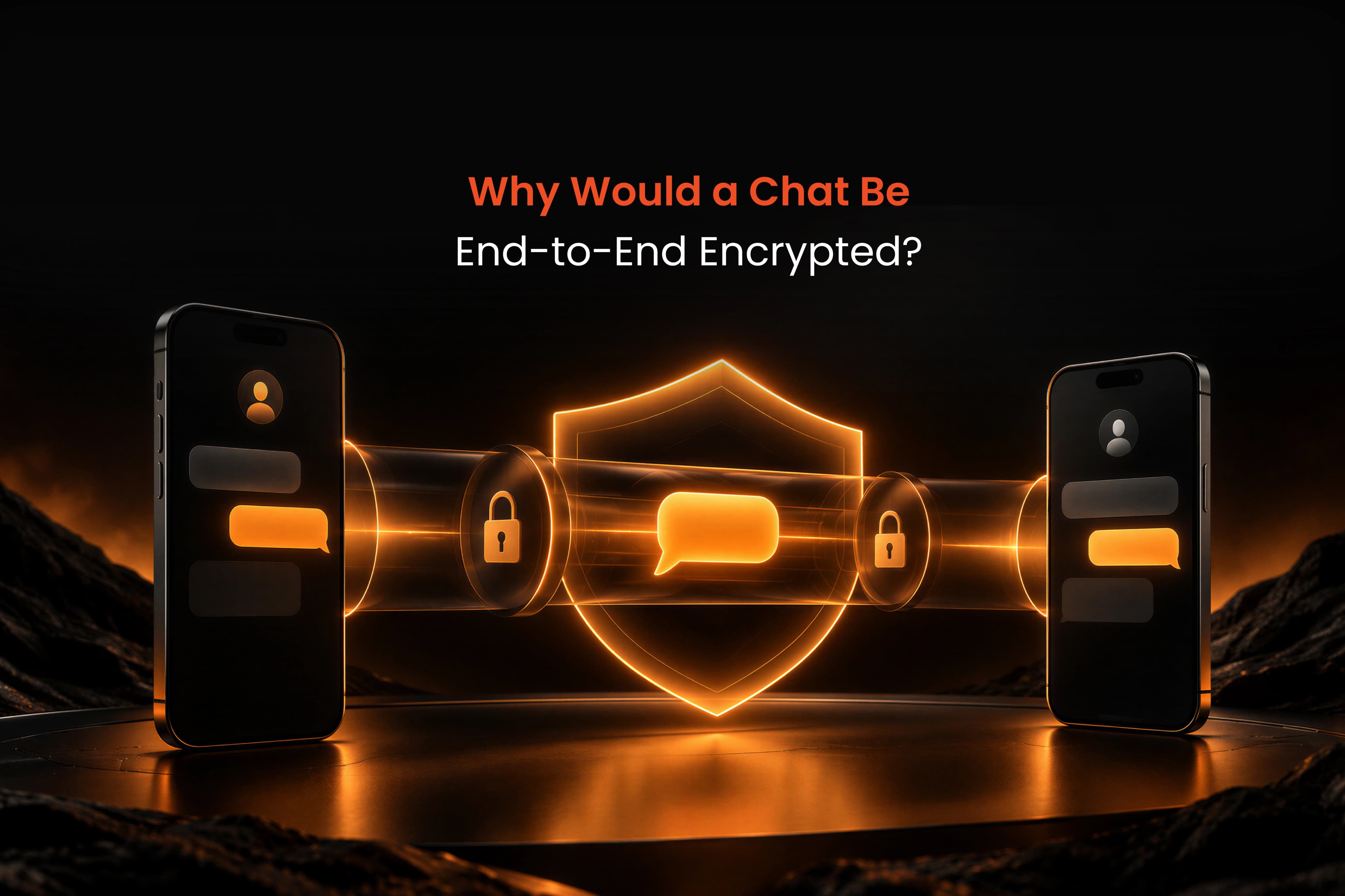 Why Would a Chat Be End-to-End Encrypted?